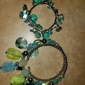 Beautiful fashion jewelry necklace and bracelet